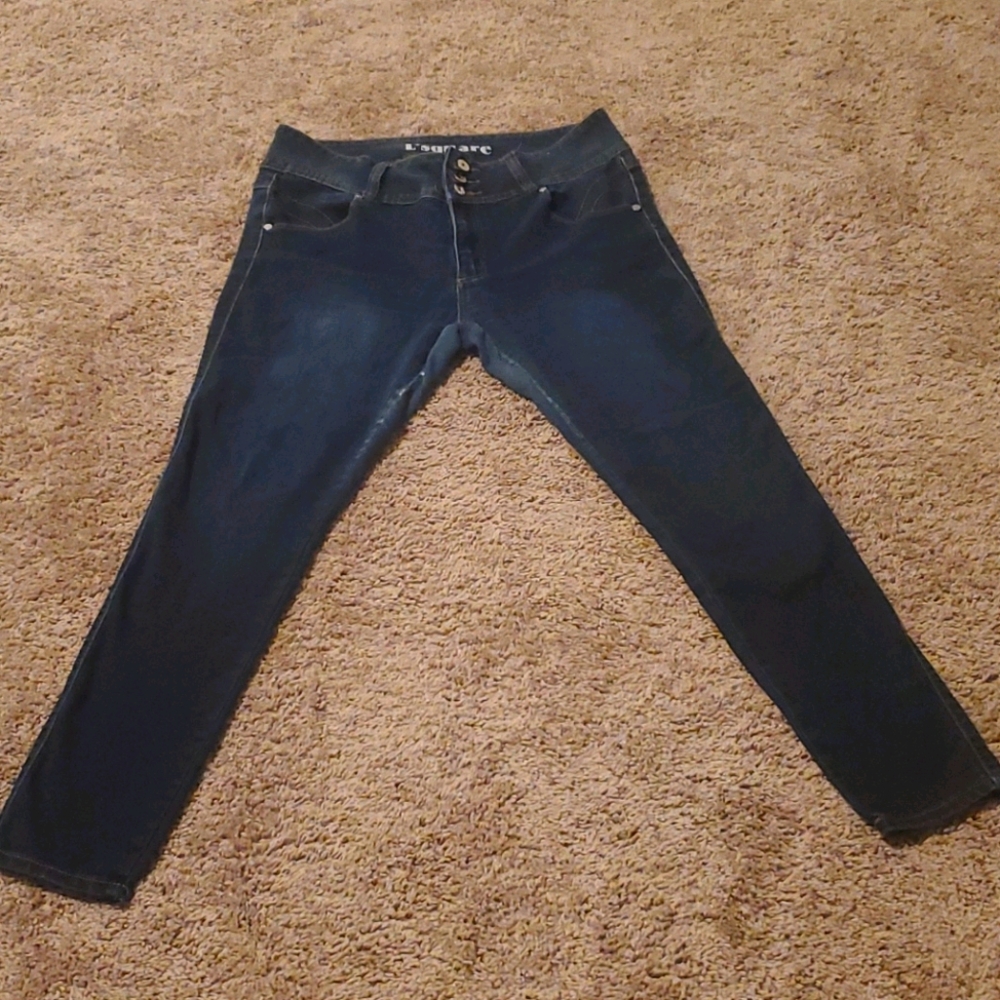 L'square blue jeans